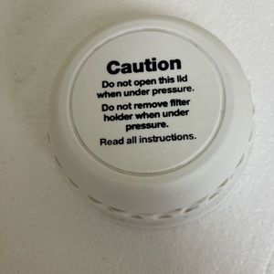 Krups IL Primo Espresso 972 972A  Replacement Boiler Lid Cap White